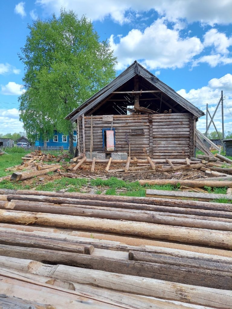 В селе Никольском начата реализация проекта “Деревня непогашенных огней” –  Тотемское музейное объединение