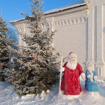 Колокольные звоны и андеграундное искусство: в музеях Тотьмы состоялись новогодние и рождественские мероприятия